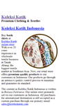 Mobile Screenshot of koleksikatik.com